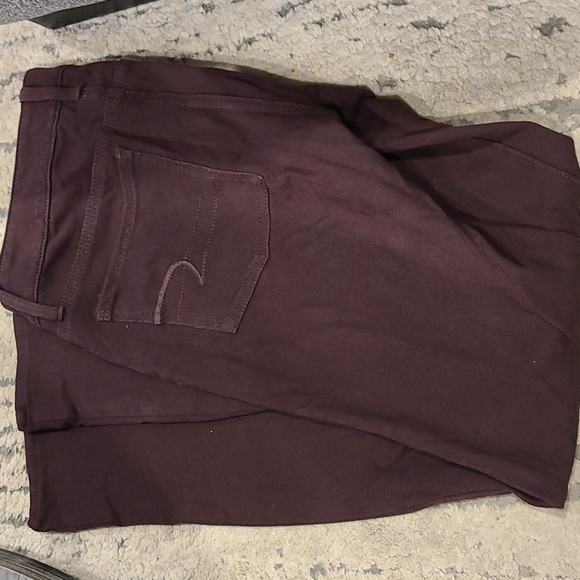 American Eagle Hi-Rise Jeggings Purple - Picture 6 of 8
